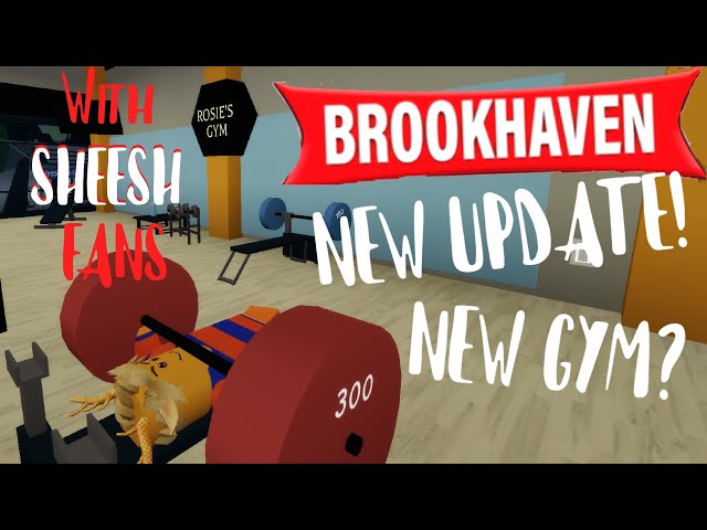 New Update in BROOKHAVEN 🏡RP / Live SHEESH Battle Fans | New Jobs, Fitness Gym, and MORE!