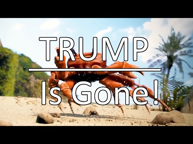 Trump is gone