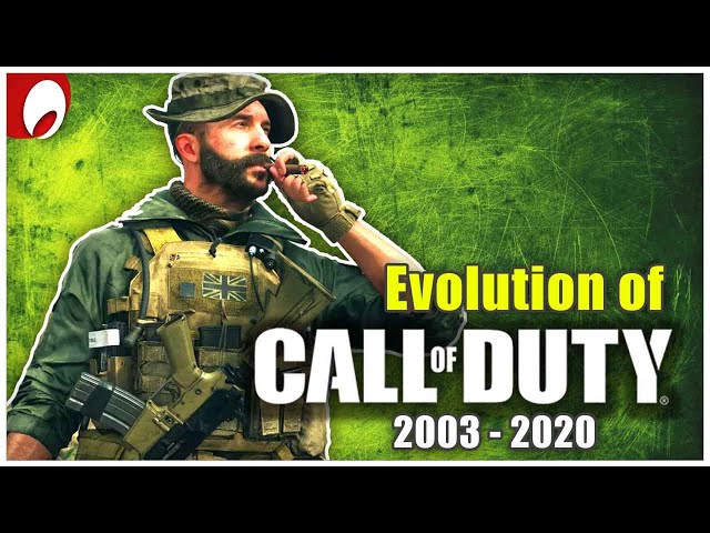 Evolution of Call of Duty Games (2003 - 2020)