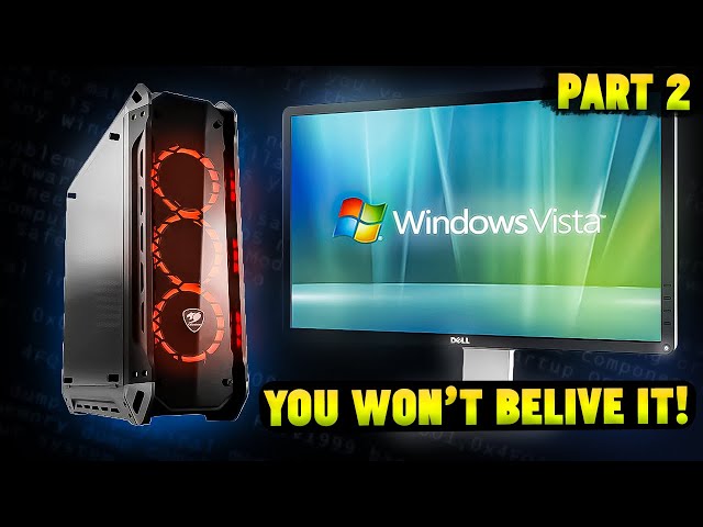 Can Windows Vista Run on a Modern Intel CPU’s 2024? YOU WON’T BELIEVE IT!