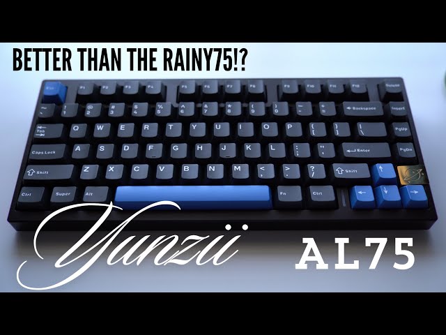 YUNZII AL75 - Best Sub $100 Mechanical Aluminum Keyboard? Unboxing & Sound Test (Review)