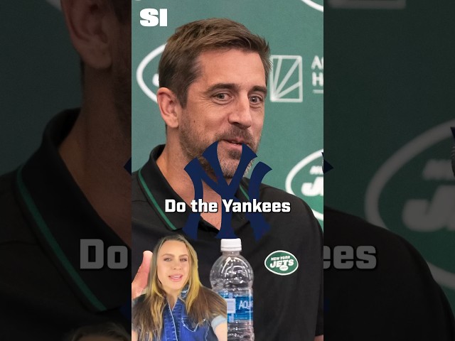 Do the Yankees have beef with Aaron Rodgers? 🤨