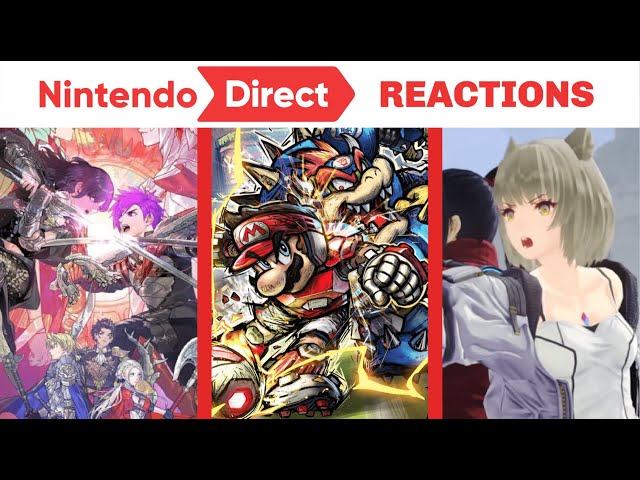 ONE OF THE BEST DIRECTS - Nintendo Direct February 2022 REACTIONS (Mario Strikers, Xenoblade 3, MK8)