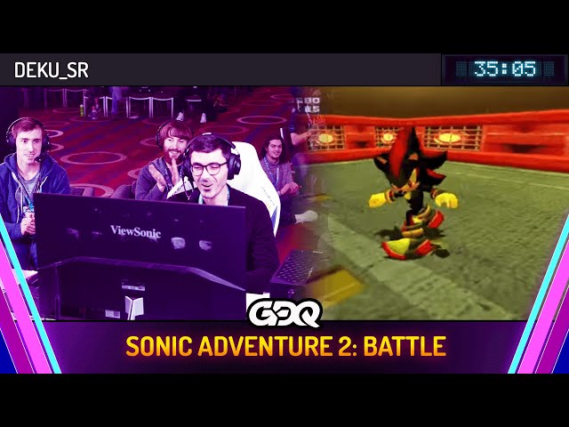 Sonic Adventure 2: Battle by Deku_sr in 35:05 - Awesome Games Done Quick 2024