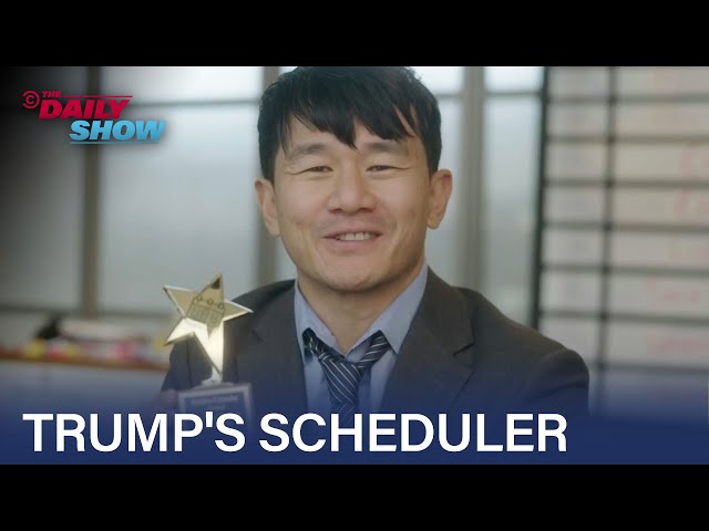 Donald Trump's Official Scheduler | The Daily Show