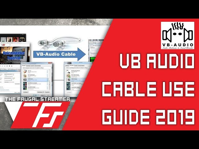 VB Audio Cable Installation and Use Guide 2019