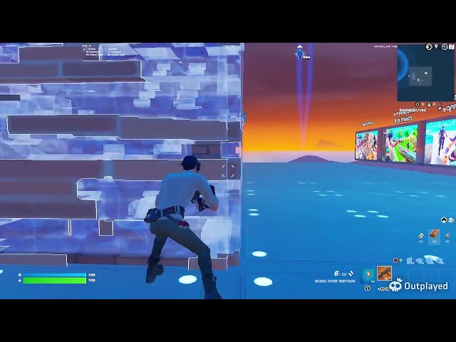 The behind the box trick in fortnite