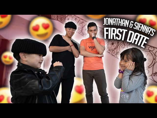I PUT MY LITTLE BROTHER ON HIS FIRST DATE! **Jonathan & Sienna Finally Meet**