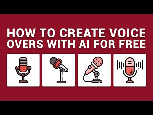 How To Create High-Quality Voice Overs For YouTube Videos With FREE AI Tools