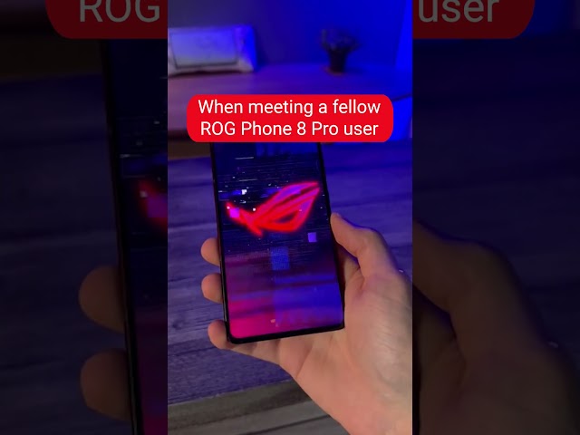 ROG Phone 8 Pro has new animations!