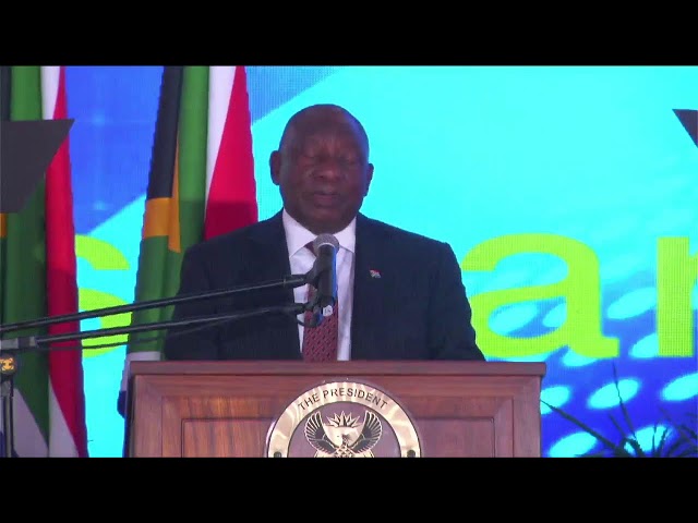 President Cyril Ramaphosa officially opens the Newlyn PX Terminal in Durban