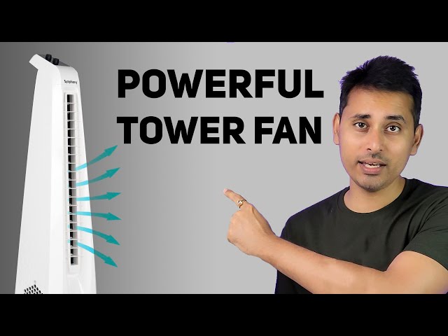 High-Speed Bladeless Tower Fan |  Symphony Surround Review | Tech Rater
