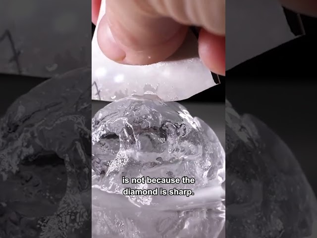 Cutting Ice With Diamond