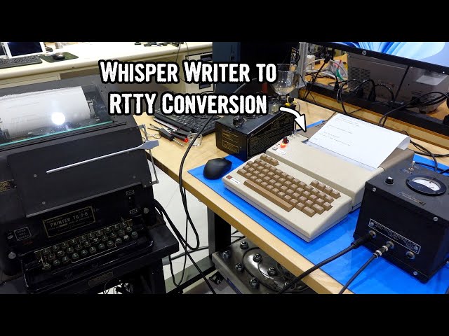 Whisper Writer Telex to Radio Teletype Conversion