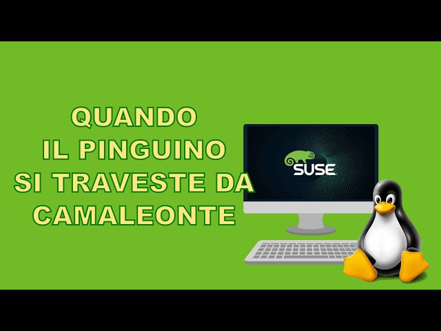 Quando il Pinguino si traveste da Camaleonte  - Analisi di Open Suse Linux con qualche ricordo