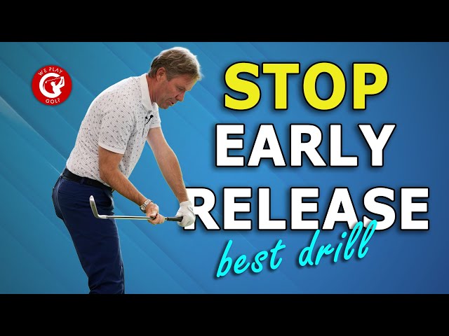 How to stop your early release: A simple golf drill!