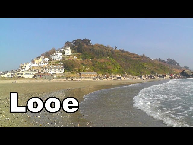 Looe in Cornwall England on A Perfect Day