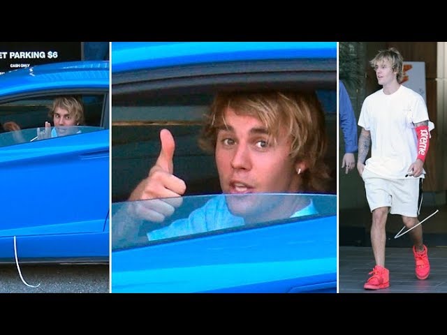 Justin Bieber Thanks The Paparazzi And Supports Kanye West In 'Red October' Nikes