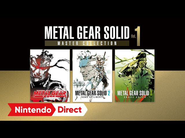 Metal Gear Solid: Master Collection Vol. 1 – Sortie le 24 octobre ! (Nintendo Switch)