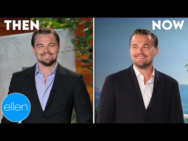 Then & Now: Leonardo DiCaprio's First & Last Appearances on 'The Ellen Show'