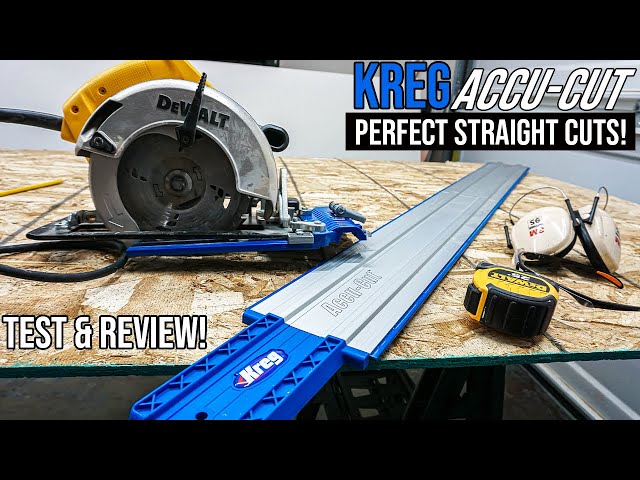 Kreg Accu-Cut Review And Set Up For Perfect Straight Cuts!