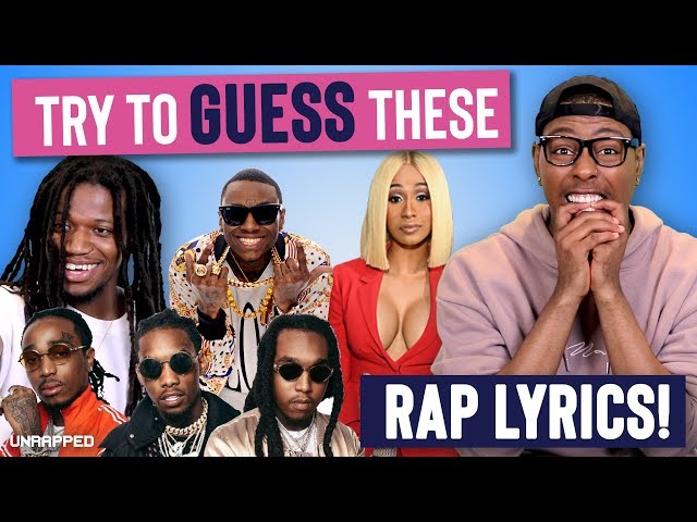 Can You Guess These Rap Lyrics? | MAESU plays UNRAPPED!