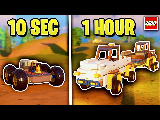 Building a Vehicle In 10 Seconds vs 1 Hour!