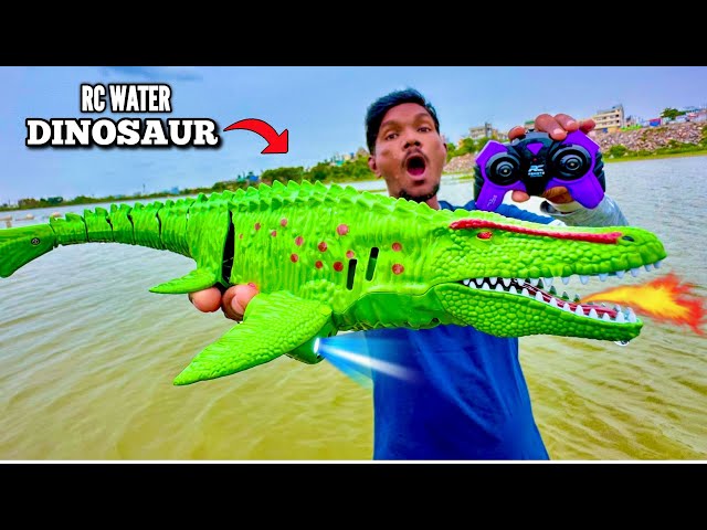 RC Simulation Dino Water High Speed Crocodile Unboxing & Testing - Chatpat toy tv