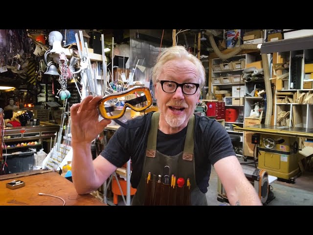Adam Savage's Favorite Tools: Safety Goggles!