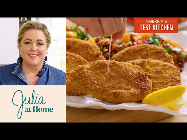 How to Make Crispy Pan-Fried Pork Chops | Julia at Home