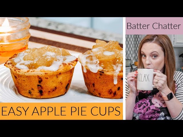 BATTER CHATTER | EASY APPLE PIE CUPS | DESSERT AND COFFEE CHAT | #1