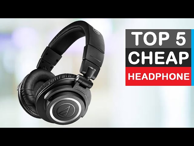 Top 5 Best Cheap Wireless Headphones (2024)