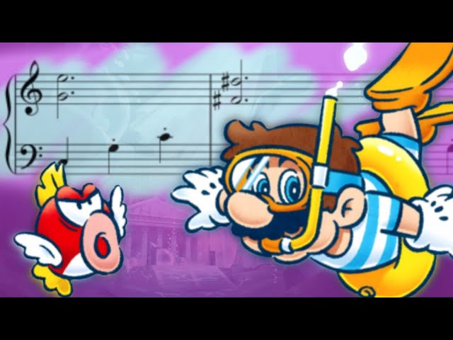 Explaining Super Mario's Underwater Music