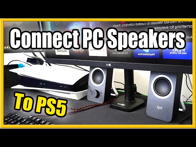 How to Connect PC Speakers to PS5 for Audio (Fast Method!)