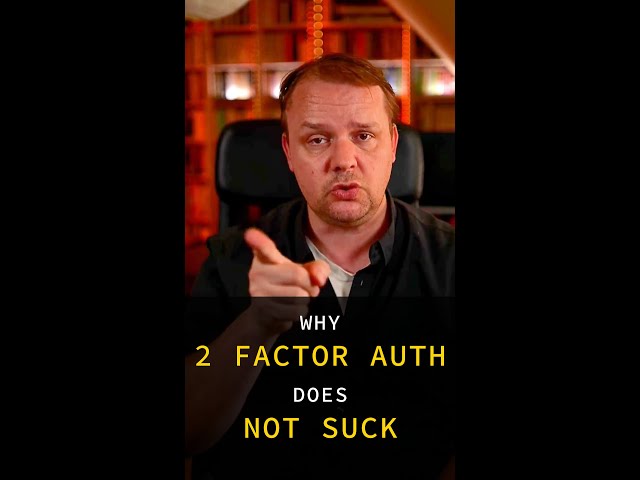 DAILY #5 | Why 2 FACTOR AUTHENTICATION does NOT SUCK | TOTP for the win! | #shorts