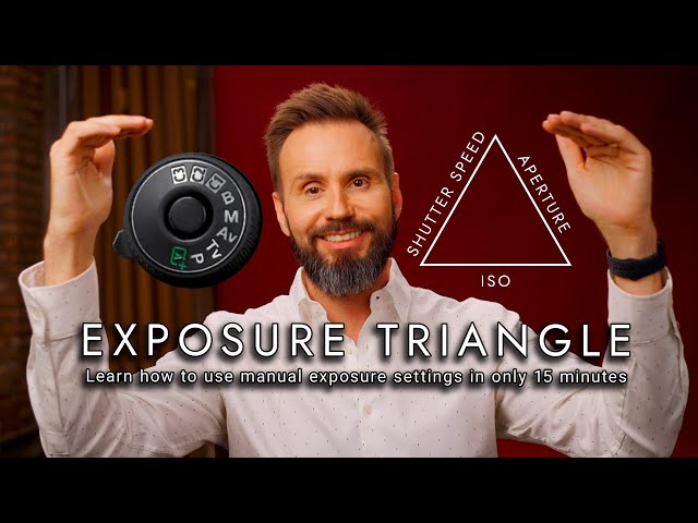 Learn how to use the exposure triangle in under 15 minutes to master manual exposure settings