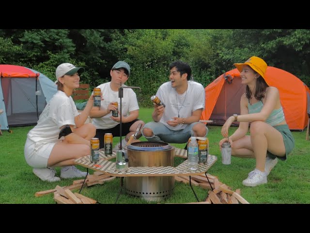 CAMPING IN KOREA ☀️ my first time camping in Korea & it was breathtaking!  | Sissel