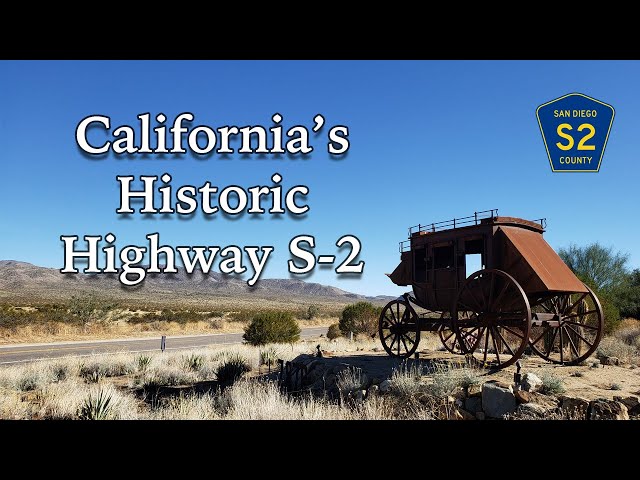 A Trip On California's Historic Highway S-2