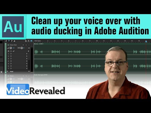 Clean up your voice over with audio ducking in Adobe Audition