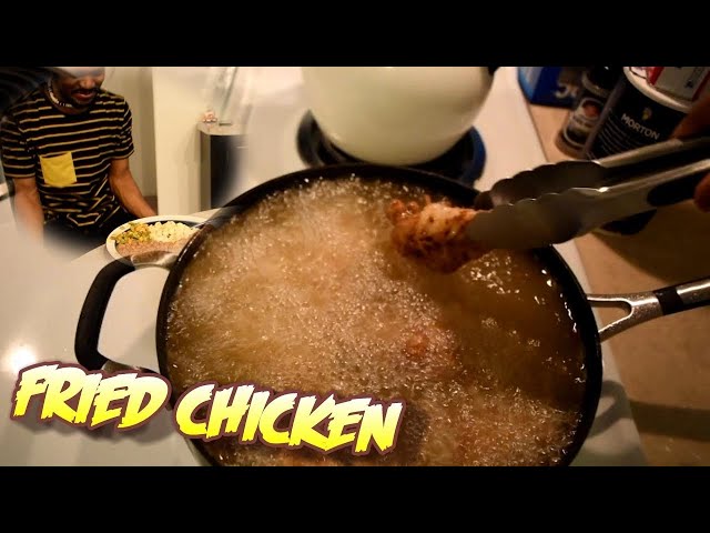 FRIED CHICKEN BETTER THAN YA MOMMA'S | Cooking With Kenshin [800K Special]
