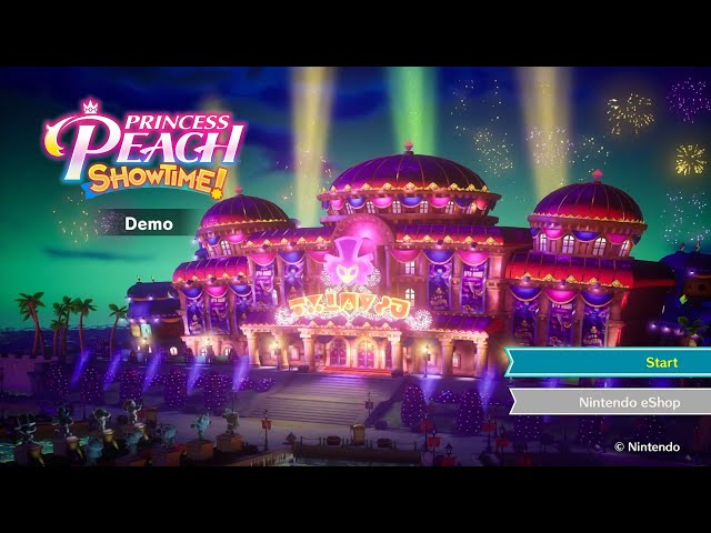 Princess Peach: Showtime! - Full Demo Gameplay [Switch]
