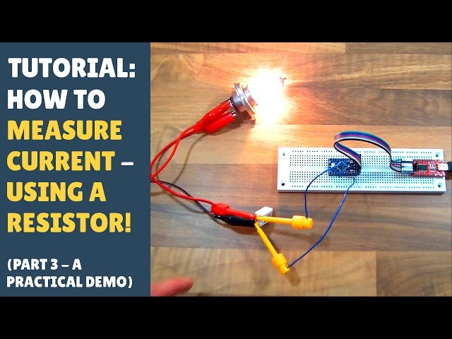 TUTORIAL: How to Measure Current Into Arduino (Microcontroller) Using a DIY Shunt Resistor (Part 3)