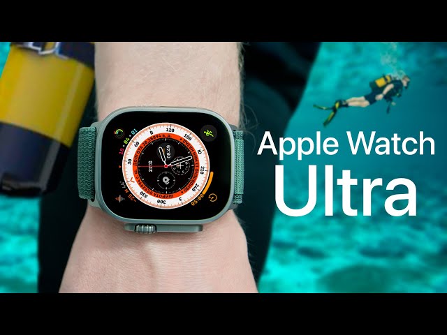 Apple Watch Ultra в реальной жизни