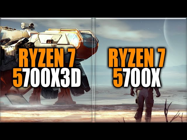 Ryzen 7 5700X3D vs 5700X Benchmarks - Tested in 15 Games and Applications
