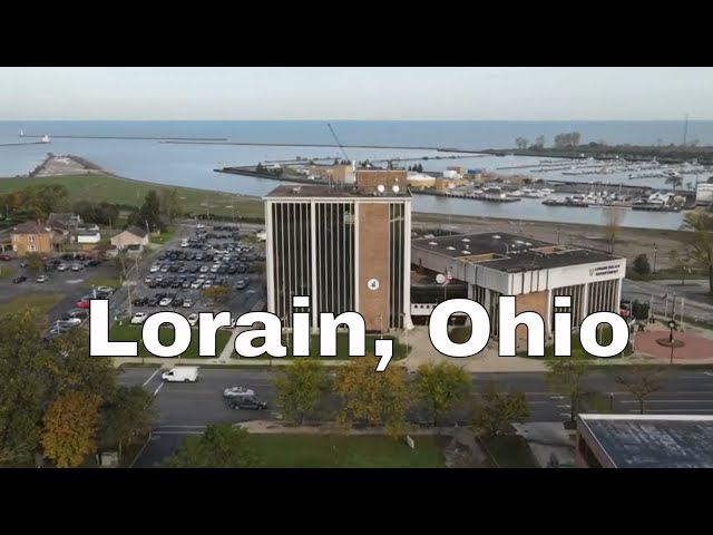 Drone Lorain, Ohio | Lake Erie | Black River