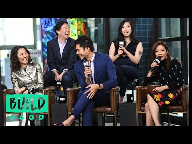 Constance Wu, Awkwafina, Ken Jeong, Michelle Yeoh & Henry Golding Discuss "Crazy Rich Asians"
