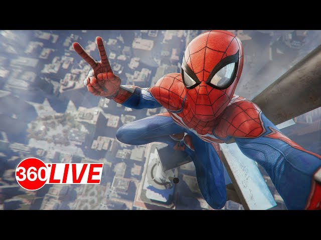 Spider-Man PS4 Pro Livestream