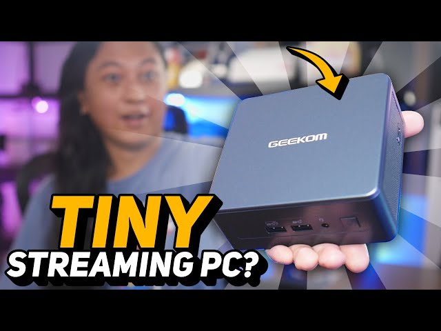 This TINY Streaming PC Has An Intel i9 (GEEKOM Mini IT13)