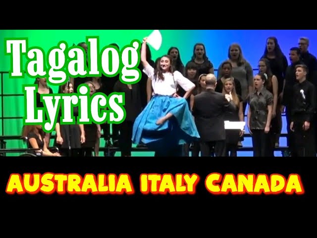 Filipino Song: Australia vs Italy vs Canada (George Hernandez- Arranger)