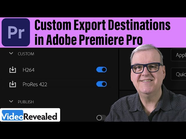 Custom Export Destinations in Adobe Premiere Pro